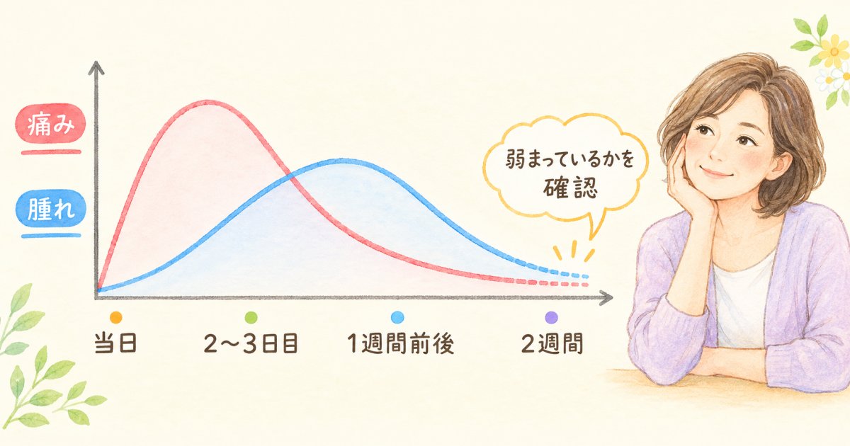 人工歯根の術後の痛みはいつまで?日ごとの経過